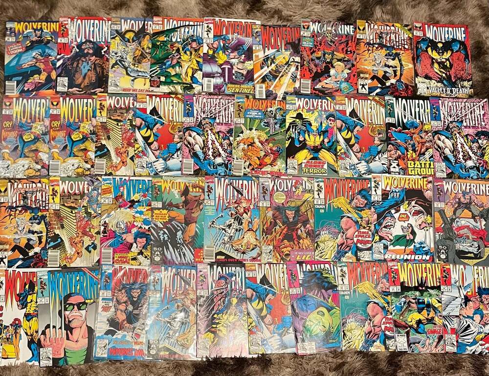 Marvel Comics Wolverine Series Vol. 2 Comic Collection (Mixed Issues 30s-60s)